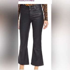 Anthropologie Black Ankle Pants